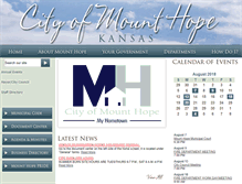Tablet Screenshot of mounthopecity.com